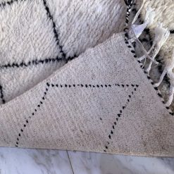 original moroccan beni ourain rug