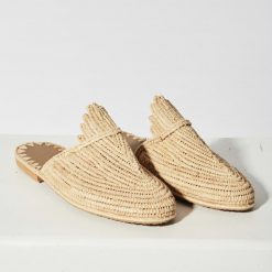 raffia shoes women's