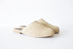 Handmade Raffia Mules