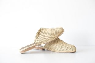 Handmade Raffia Mules