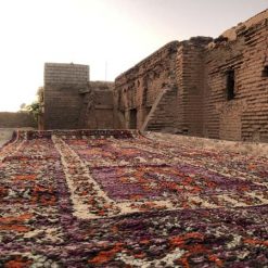 vintage moroccan carpet runner