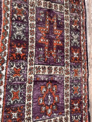 vintage moroccan carpet runner