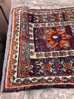 vintage moroccan carpet runner