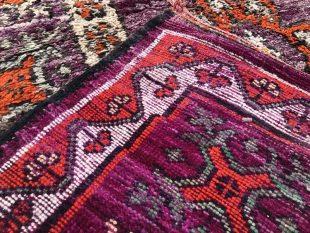 vintage moroccan carpet runner