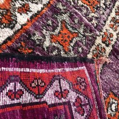 vintage moroccan carpet runner