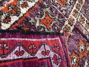 vintage moroccan carpet runner