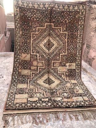 vintage style rugs morocco