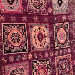 purple vintage moroccan carpet