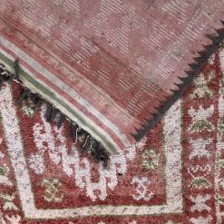 red rugs boujad vintage carpet