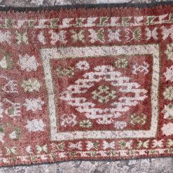 red rugs boujad vintage carpet