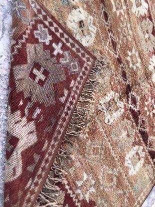 boujad moroccan vintage carpet