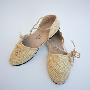 raffia handmade flat