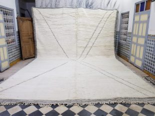 Large beni ourain carpets