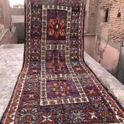 vintage moroccan carpet runner