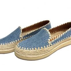 moroccan jeans raffia shoes