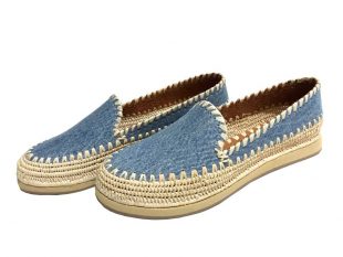 moroccan jeans raffia shoes