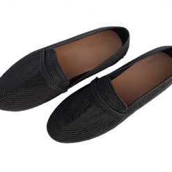 black men raffia shoes