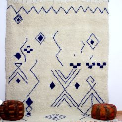 azilal blue pattern rugs