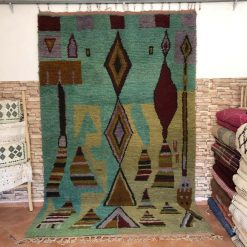 Moroccan Boujad Vintage Rug 6x10