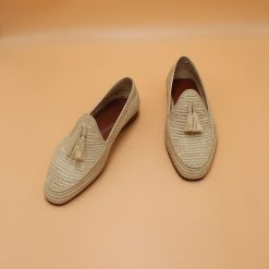 men raffia shoes